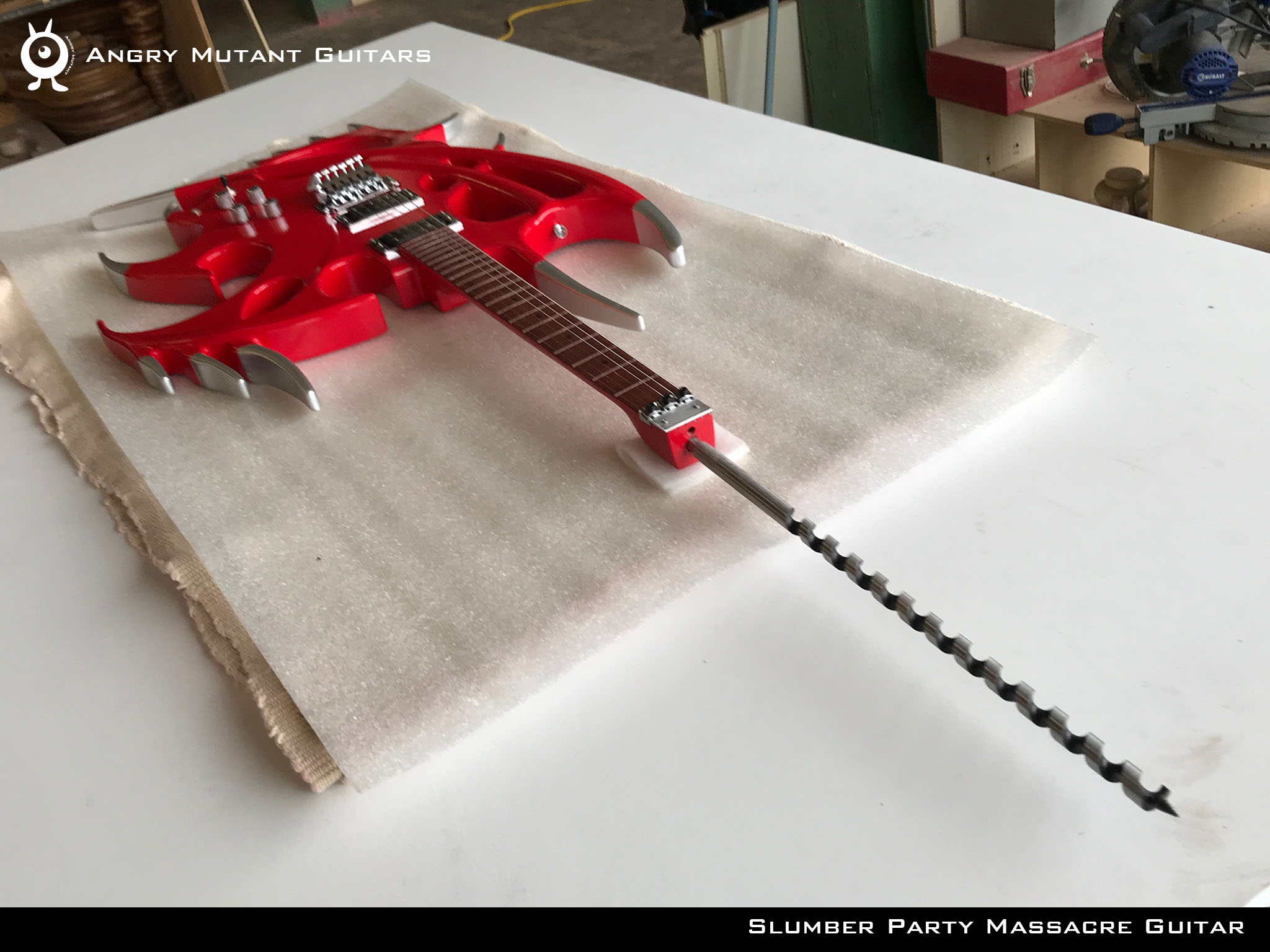 lumber Party Massacre Guitar 4 Shipping Guitar Slumber Party Massacre Style