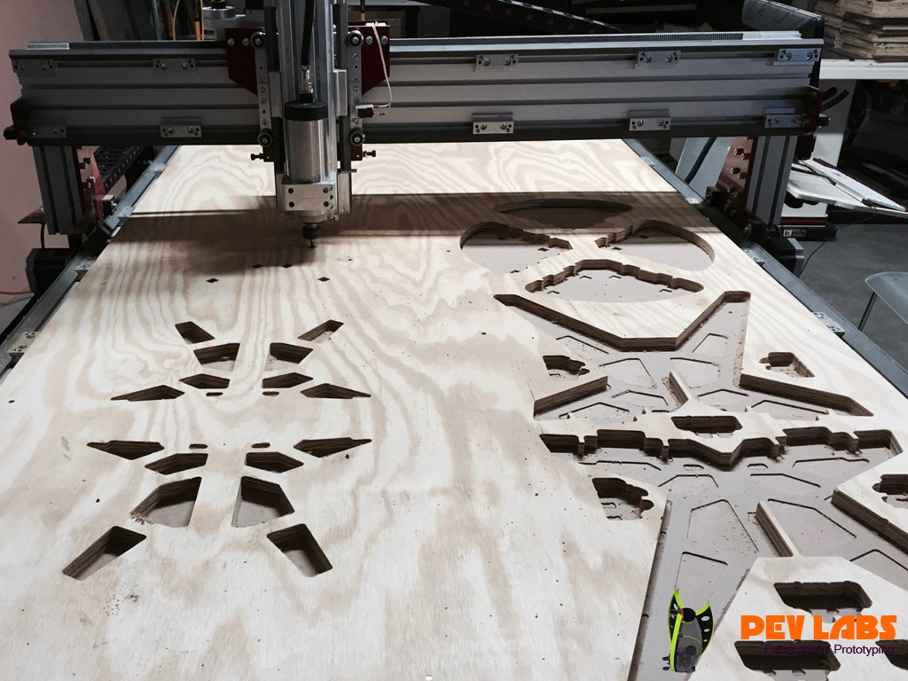 CNC Milling of Wooden E-Bike Prototype