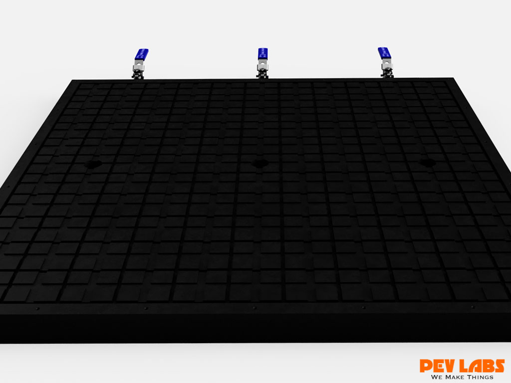 Vacuum Table Front View