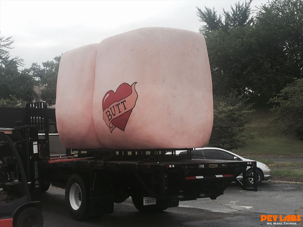 Flatbed Delivery for the Big Butty Stuff Flatbed Delivery of The Big Butt