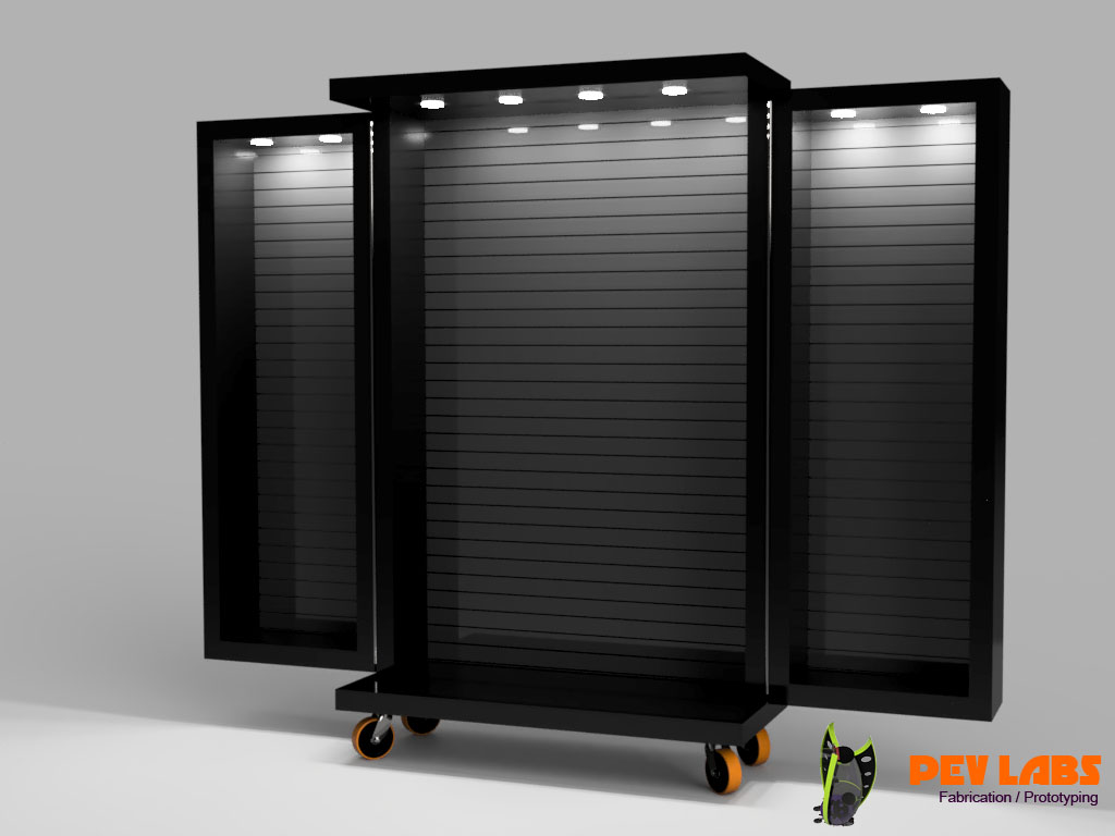 Mobile Merchandising Kiosk Concept Mobile Merchandising Kiosk Concept