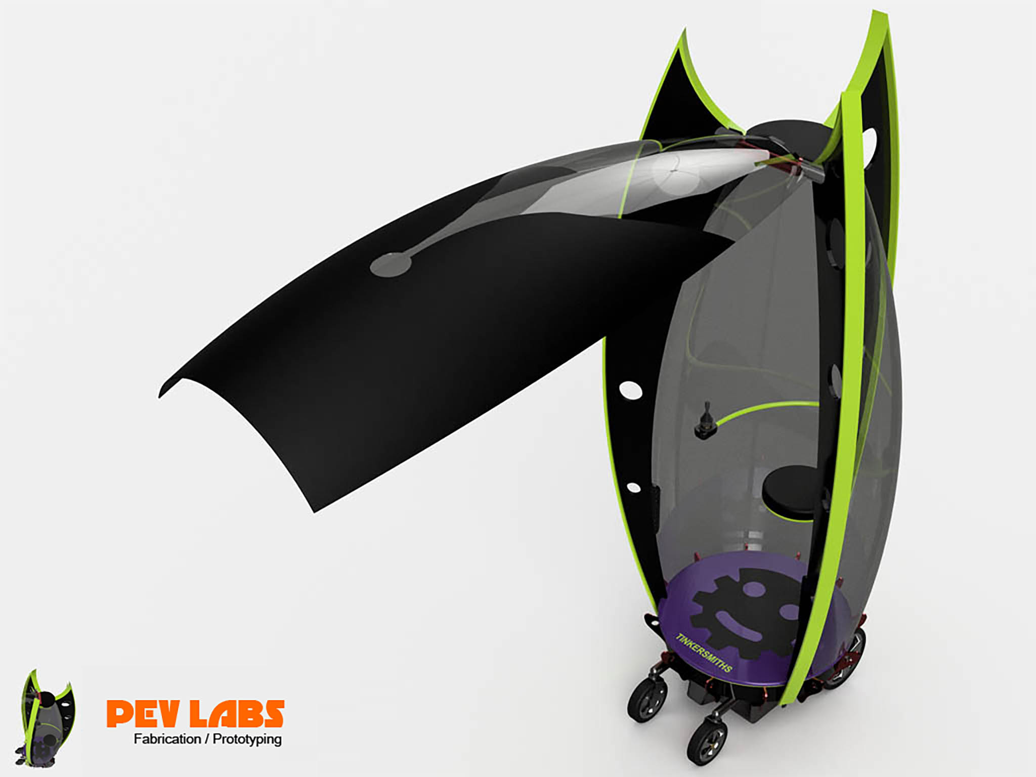 Dorkpod VEV Vertical Electric Vehicle in Virginia Dorkpod VEV Vertical Electric Vehicle in Virginia