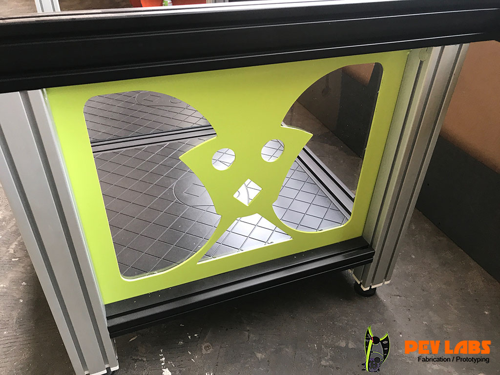 Cabinet Panel with Logo