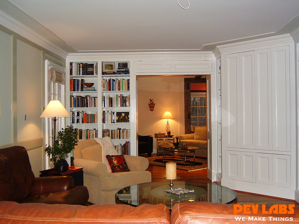 Custom Living Room Built-in Cabinets and Trim Custom Living Room Built-in Cabinets and Trim
