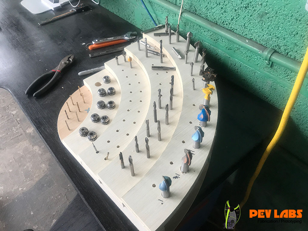 Corner End Mill Caddy Corner End Mill Caddy