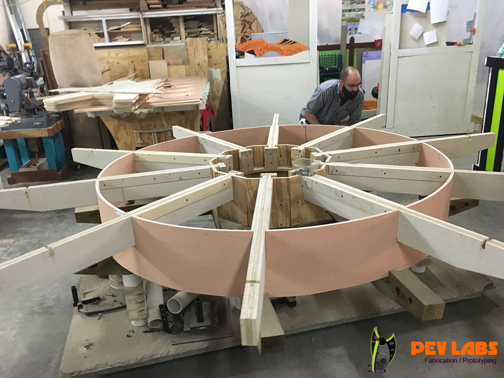 Fabrication of Really Big Gear Table Framing Fabrication of Really Big Gear Table Framing