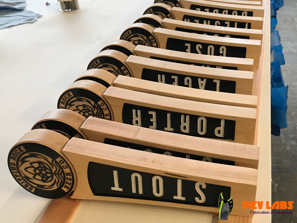 Beer Tap Handle Prepping Beer Tap Handle Prepping