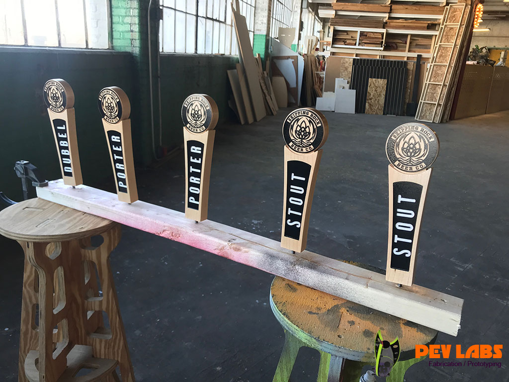 Clear Coating Tap Handles Clear Coating Tap Handles