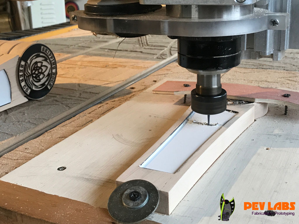 CNC Engraving Through Film Mask CNC Engraving Through Film Mask