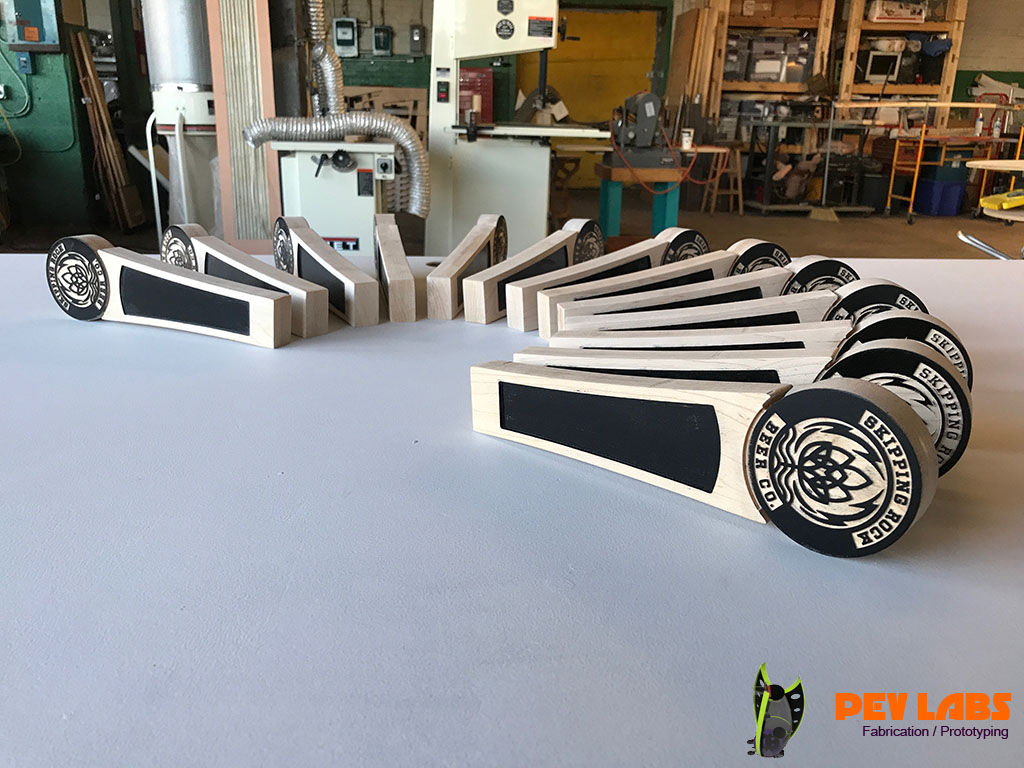 Engraving Handle Halfway Complete Engraving Handle Halfway Complete