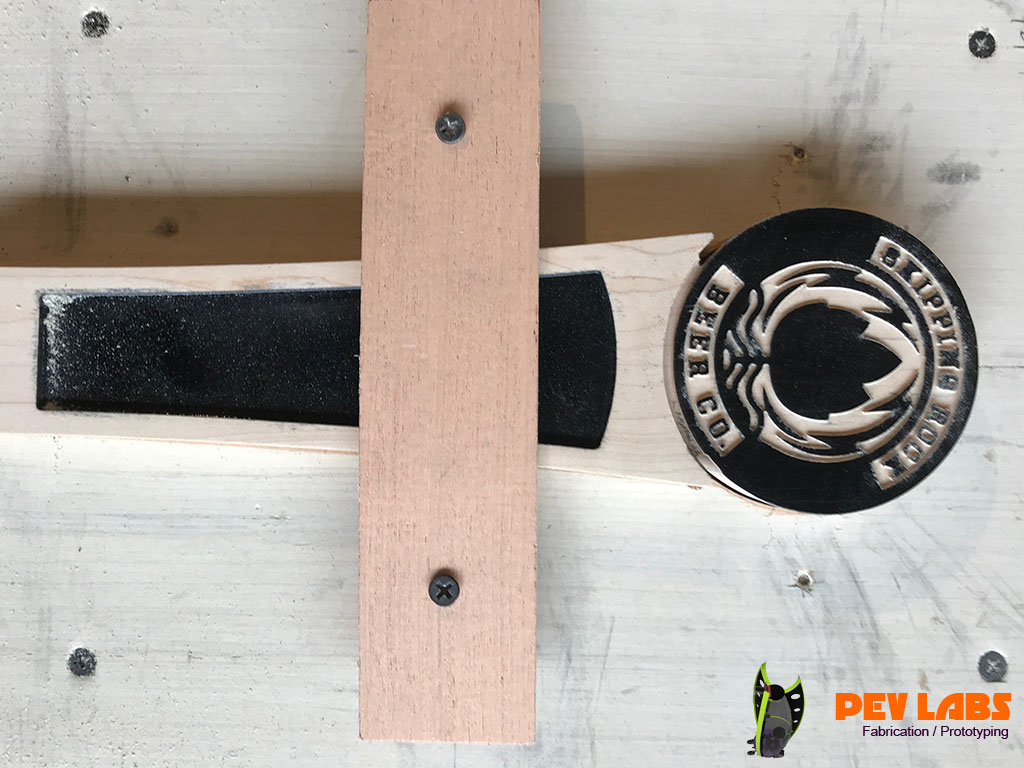 CNC Engraving Beer Tap Handle