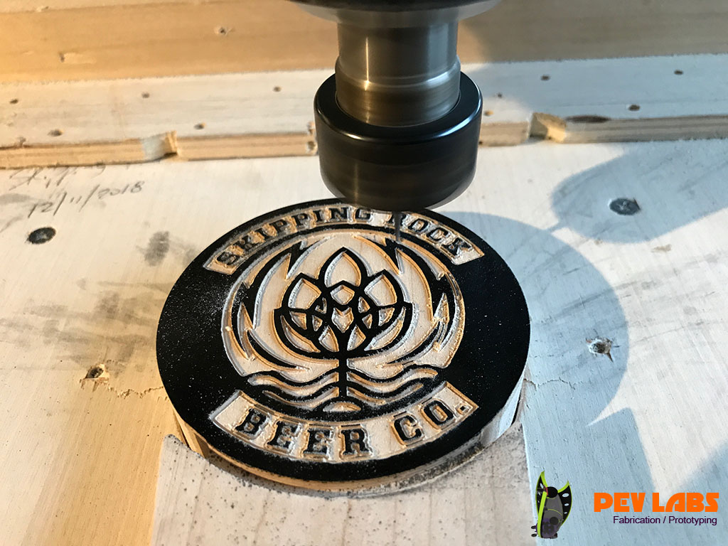 CNC Engraving Brand Logo