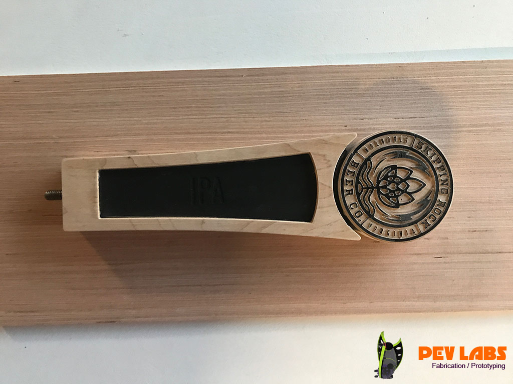 Skipping Rock Tap Handle Ready for Letter Painting Skipping Rock Tap Handle Ready for Letter Painting