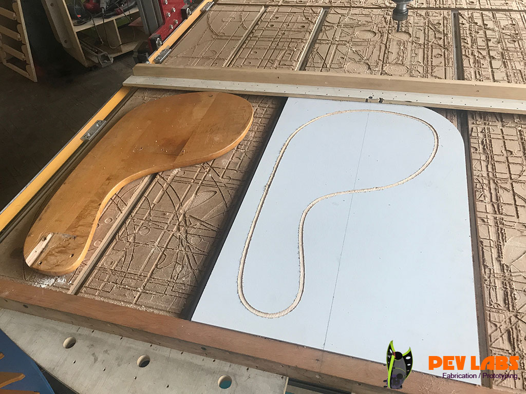 Making a Milling Jig for Cut Old School Desks Making a Milling Jig