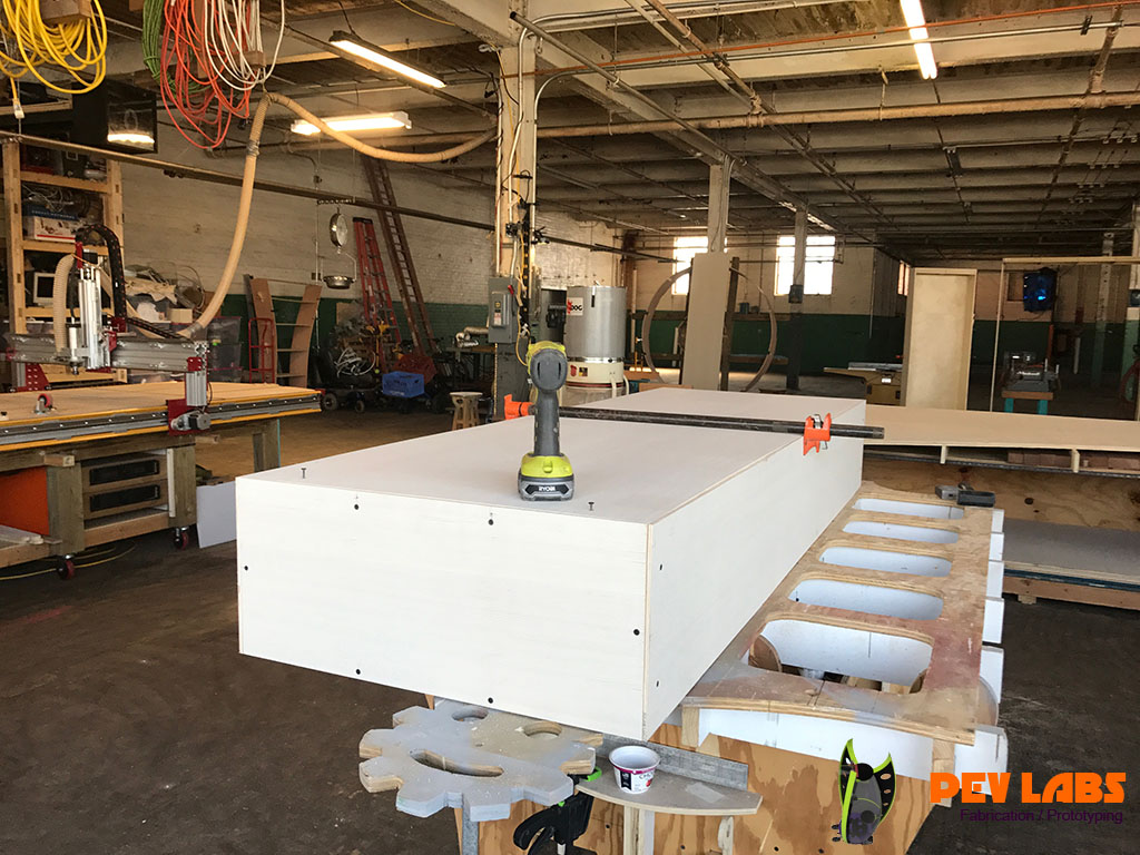 Side Cabinet Casework Assembly Side Cabinet Casework Assembly