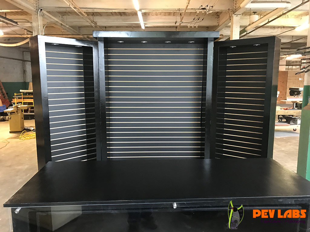 Front Center and Side Custom Cabinets Front Center and Side Custom Cabinets