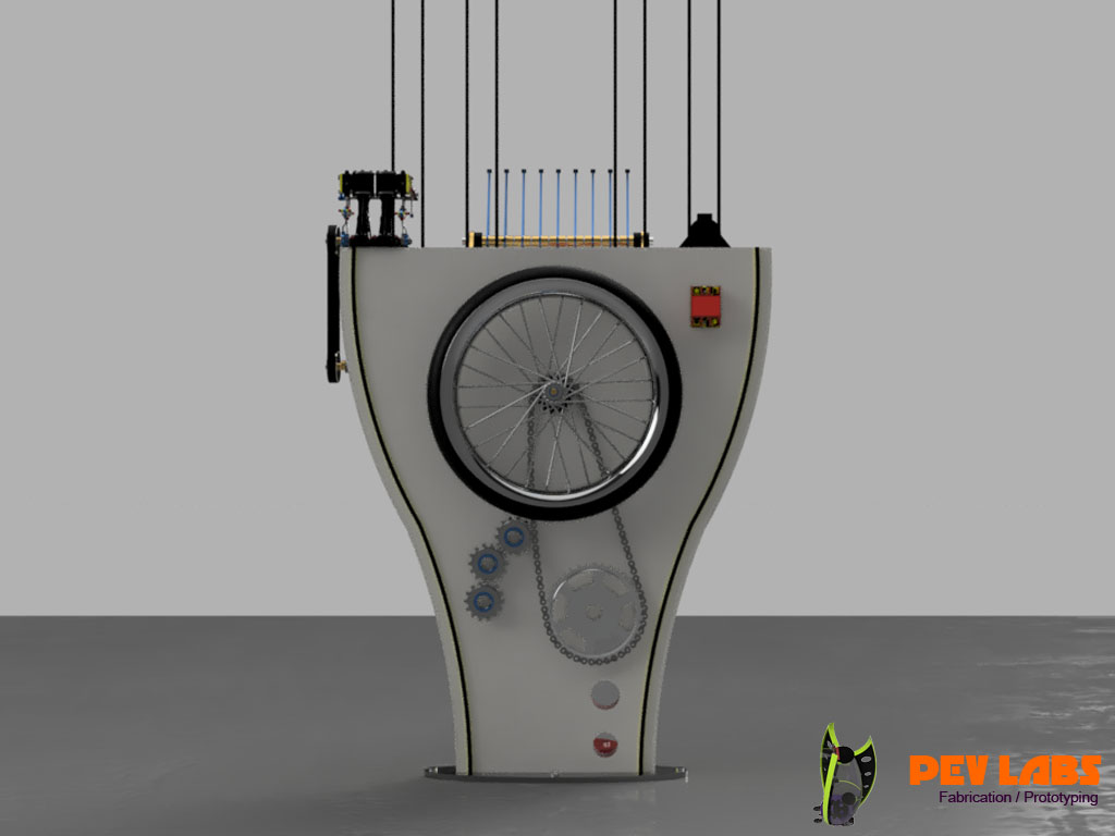 Front View of Mechatronics Kiosk Front View of Mechatronics Kiosk