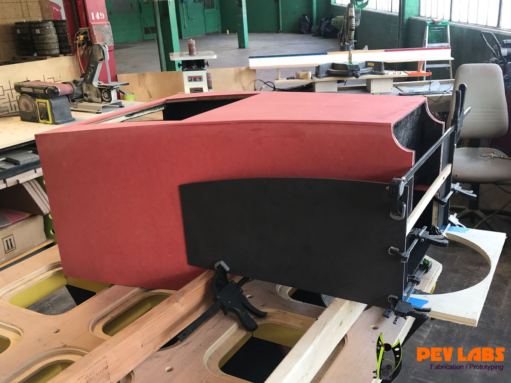 Kiosk Lower Rear Assembly Glue Up Kiosk Lower Rear Assembly Glue Up