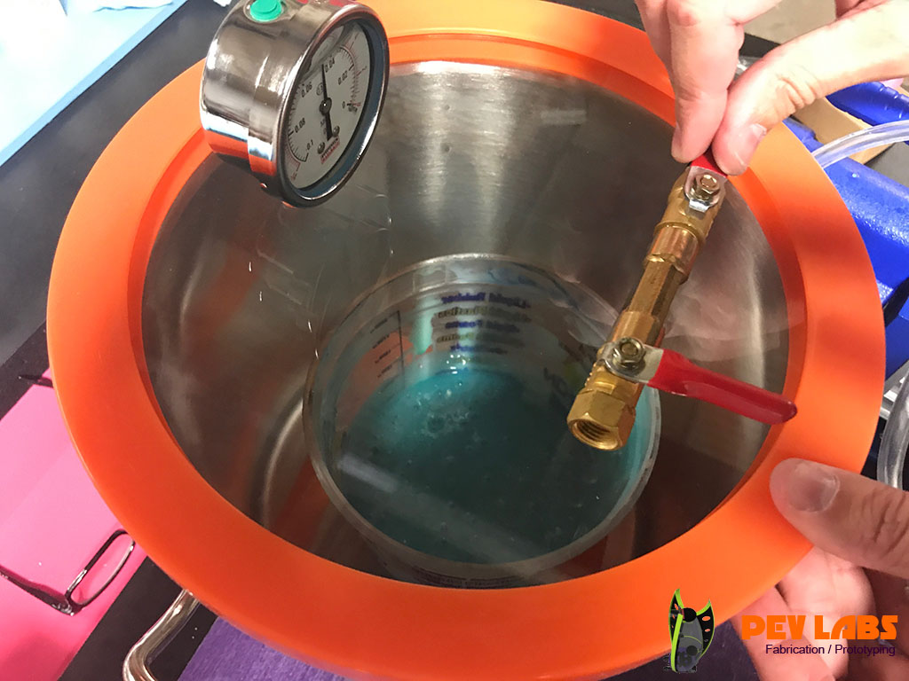 Rubber Bubbling in Vacuum Chamber Rubber Bubbling in Vacuum Chamber