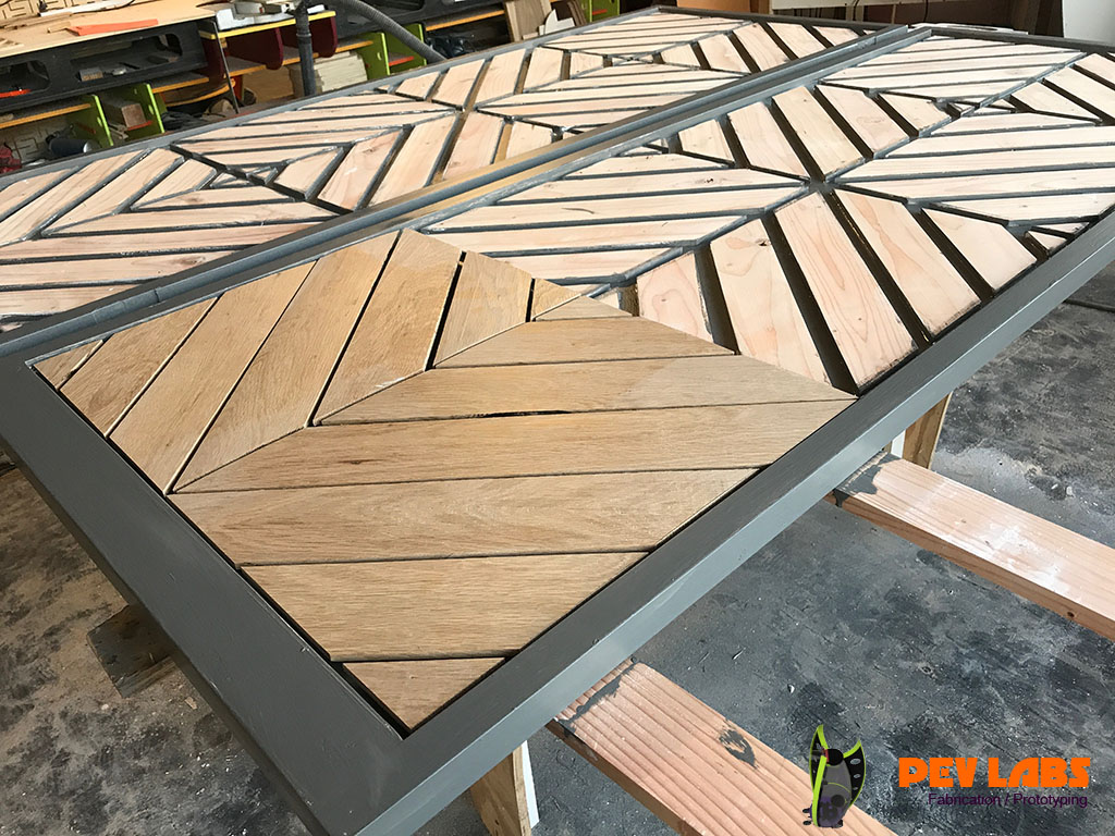 Dry Fit Before Oak Lamination Dry Fit Before Oak Lamination